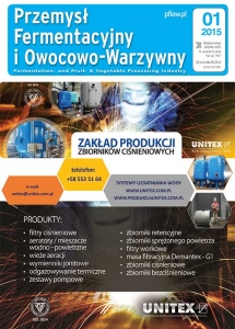 ​Nowa okładka Przemysłu Fermentacyjnego i Owocowo Warzywnego 