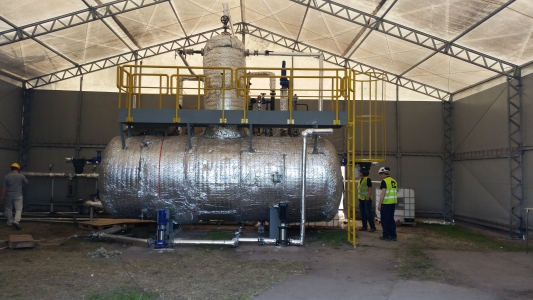 Budowa i badania pilotażowej  Stacji Odgazowania dla PGE Oddział Zespołów Elektrowni Dolna Odra